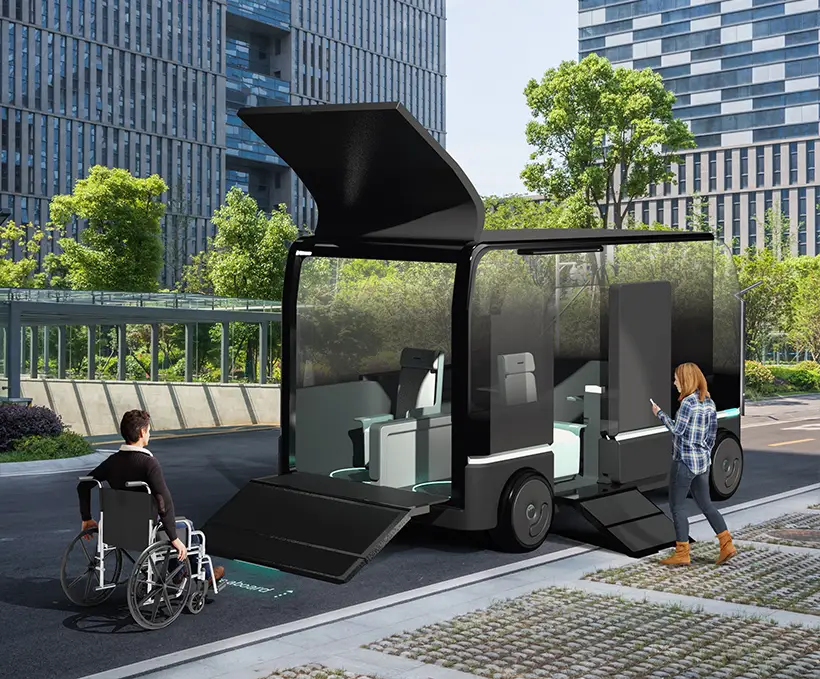 Nubit Autonomous Mobility Service for Wheelchair Users - Tuvie Design