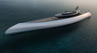 Oceanco Tuhura Superyacht Shortlisted for “Concept Over 40 Metres Award” in The International Yacht & Aviation Awards 2018