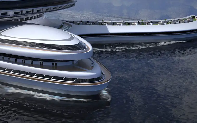 Futuristic Pangeos Terayacht Is Large Enough To Host An Entire City ...