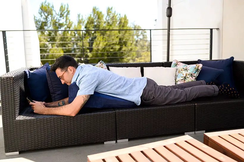 Prone Cushion review - makes lying down on the job fun - The Gadgeteer