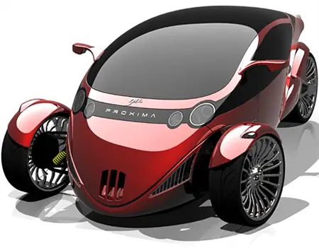 Proxima Concept : A Merge Between A Car and A Motorbike