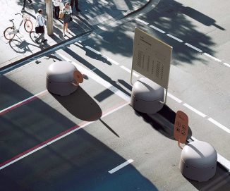 REAL: Modern Safety Concept Bollard for Pedestrian Streets