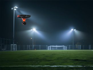 Referee Drone Concept Keeps An Eye of The Entire Game At All Times
