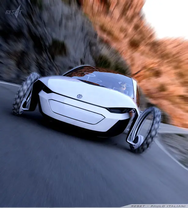 RESeT Convertible Concept Car Is Inspired by Sailboat and Focuses on Volkswagen Design Philosophy
