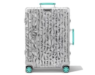 RIMOWA × Tiffany & Co. Rock Cut Cabin Suitcase Design Mimics Appearance of a Diamond’s Facets