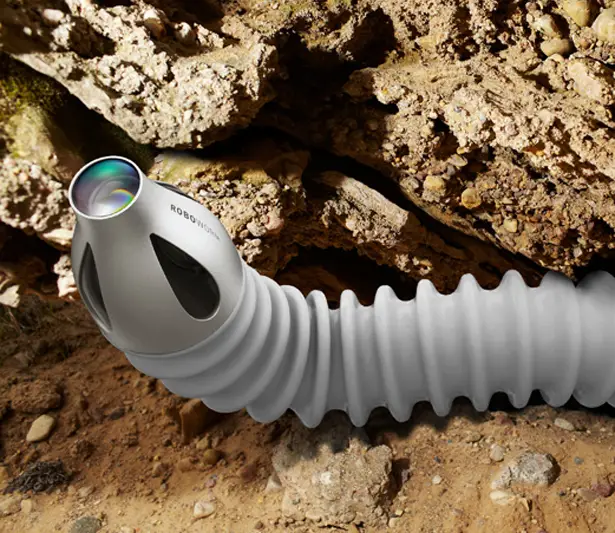 Robo Worm: Silicone Tube Robot Moves Easy On Rough Surfaces - Tuvie Design