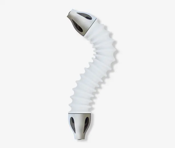 Robo Worm: Silicone Tube Robot Moves Easy On Rough Surfaces