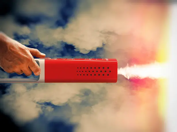 SafeHome : Modern Domestic Fire Extinguisher by Moises Hansen
