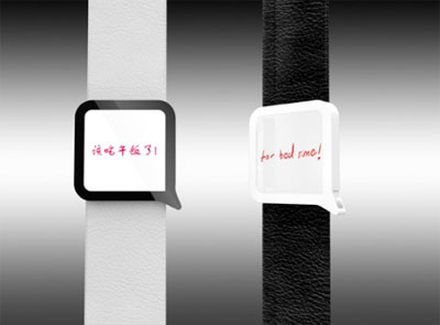 Say Time Watch Concept That Displays Sentences