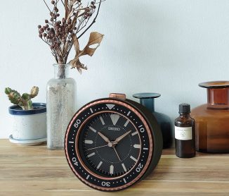 Seiko Mai Heritage Alarm Clock Features The Same Precise Quartz Movement and Quiet Second Hand Sweep