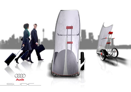 Slide Future Smart Car for Urban Space - Tuvie Design