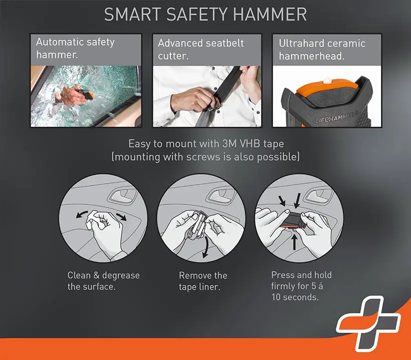 Smart Lifehammer Car Emergency Tool