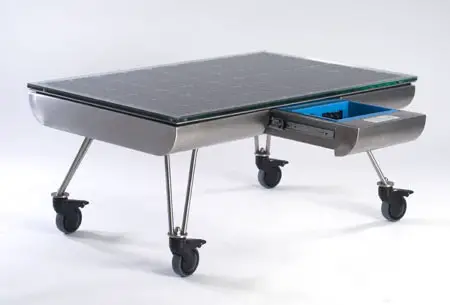 SOLo Lounge Table, A Table That Collects Solar Energy