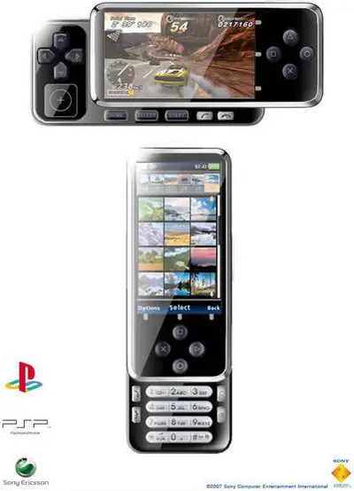 Sony Ericsson PSP Phone Concept