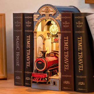 Storybook DIY Kit Decorates Your Bookshelf with 3D Wooden Puzzles