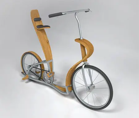 Svepa Bike : Combination of Plywood and Aluminum Creates Elegant Bike