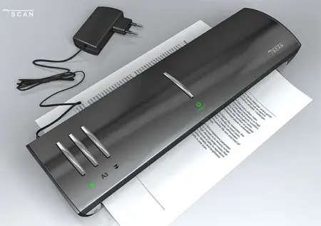 tScan : Sleek and Compact Scanner Concept