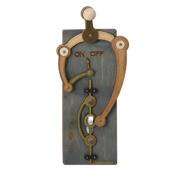 Toggle Switch Plate by Lance Jr. & Sr