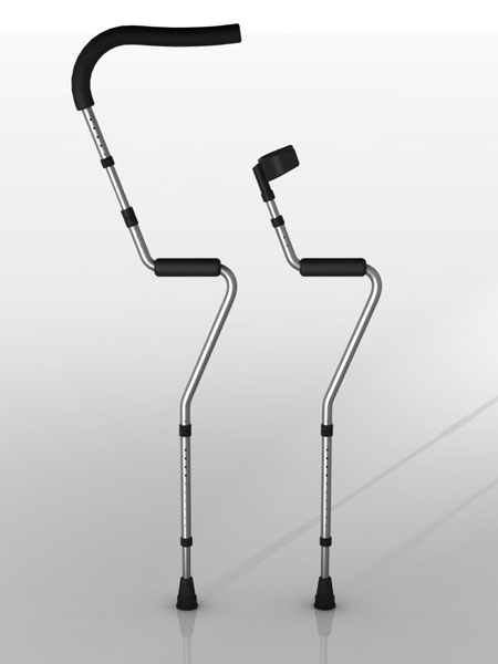 Foldable Crutches for better Mobility and  Comfort