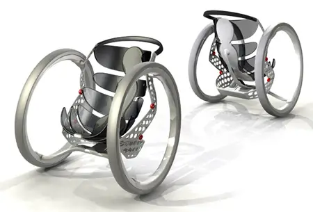 Transformable Wheelchair Concept by Caspar Schmitz