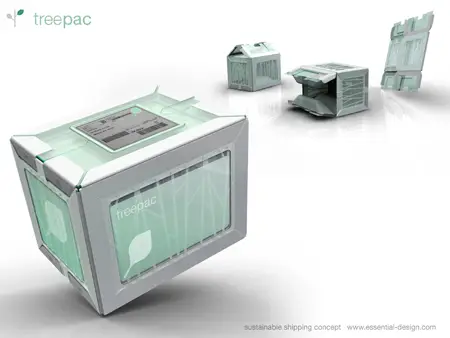 Treepac : Eco Friendly Shipping Box