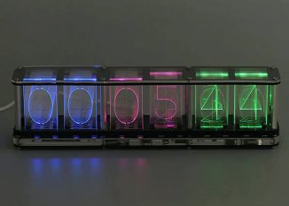 Uncommon Carry RGB Tube Clock Brings Nixie Clock Aesthetic To This Century