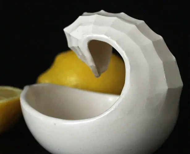 Urchin Ceramic Lemon Squeezer Looks Like a Beautiful Sculpture in Your ...