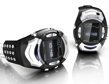WM2 : A Watch with Integrated CellPhone from Van Der Led