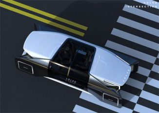 Volvo Interaction – Futuristic Autonomous Vehicle Concept to Meet New People