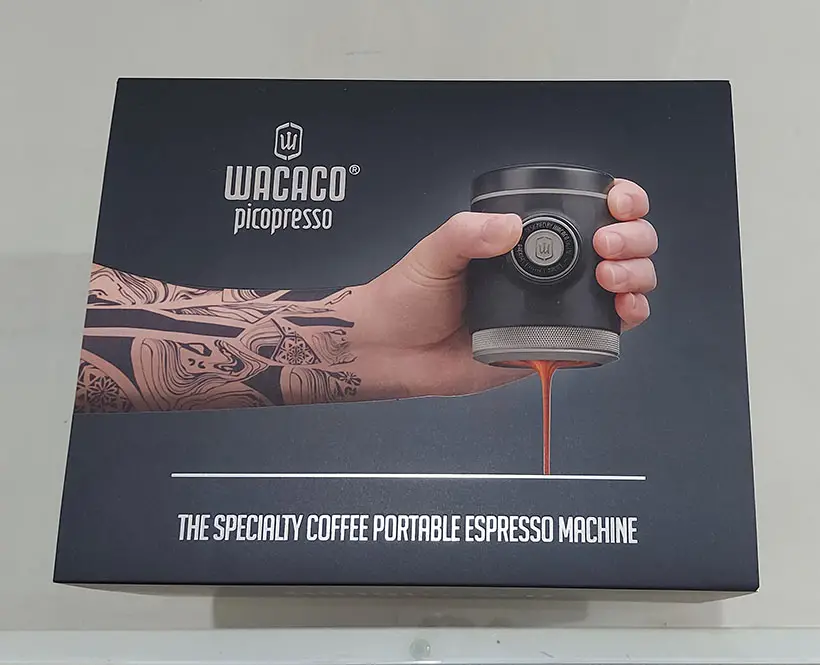 WACACO Picopresso handheld portable espresso maker creates an incredibly  fine grind » Gadget Flow