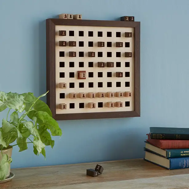 Wall Chess – a Wall Decoration and a Board Game in One - Tuvie Design