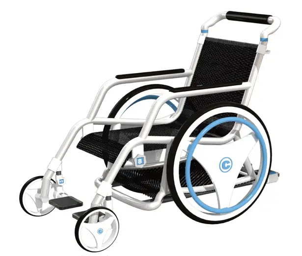 Wheelcare : Ergonomically Designed Wheelchair By Che-Yu Lu - Tuvie Design