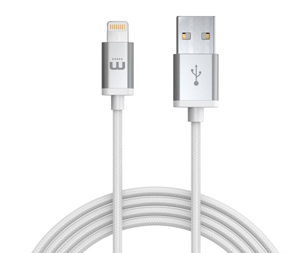 Durable Kool Lightning Cable Features Nylon Braided Cable - Tuvie Design