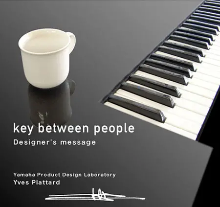 Yamaha Grand Piano : Key Between People